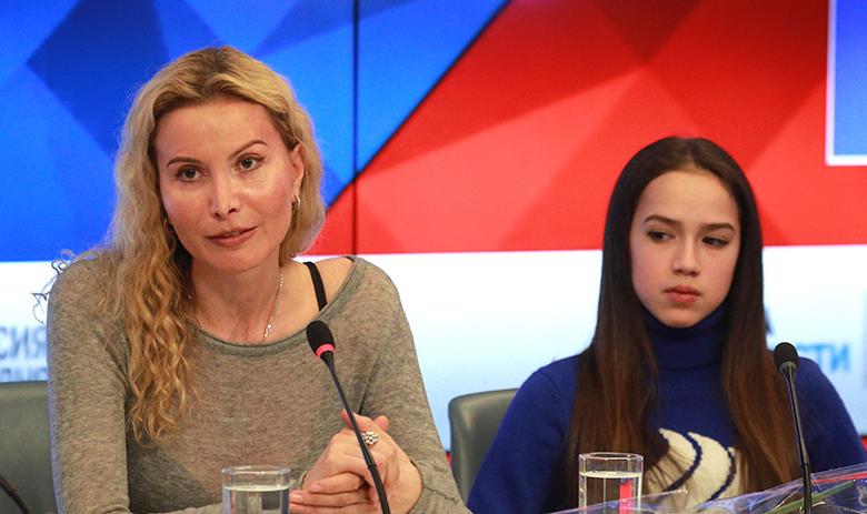 Этери Тутберидзе и Алина Загитова 