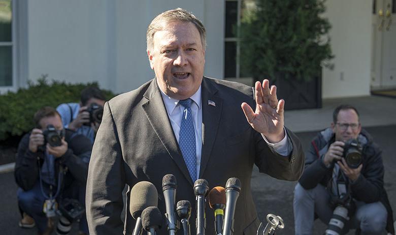 Государственный секретарь США Майк Помпео