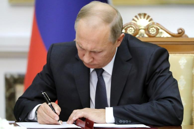 Президент России Владимир Путин