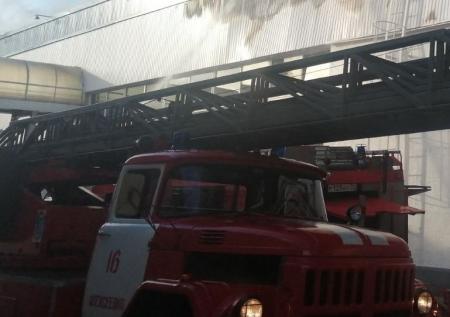 На крупнейшем в РФ майонезном заводе произошёл пожар
