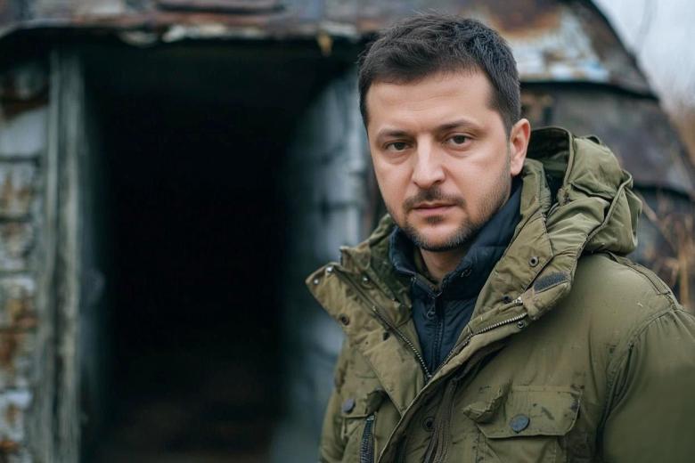 Владимир Зеленский в представлении ИИ