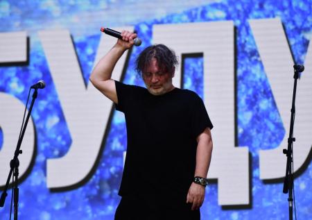 Вокалист «Агаты Кристи» Самойлов выступил в Тюмени для призывников