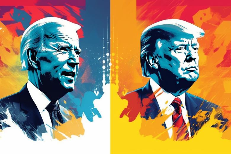 Джо Байден и Дональд Трамп