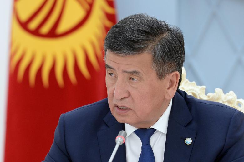 Президент Киргизской Республики Сооронбай Жээнбеков