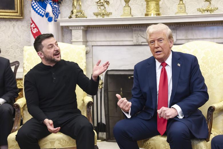 Дональд Трамп и Владимир Зеленский