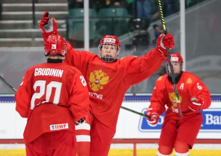 Российские хоккеисты победили американцев, проигрывая 1:5