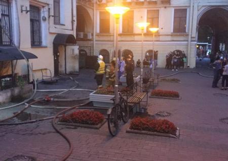 В кинотеатре «Аврора» в Петербурге произошёл пожар
