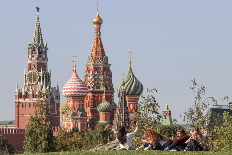 Вид на Спасскую башню