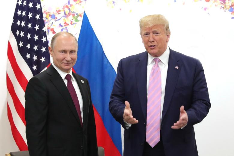Владимир Путин и Дональд Трамп