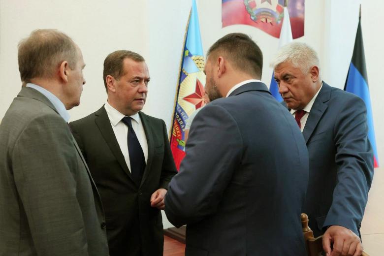 Дмитрий Медведев посетил Луганскую Народную Республику