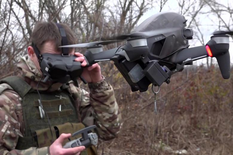 Применение FPV-дронов в зоне СВО