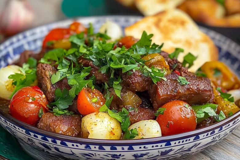 Казан кебаб в афганском казане: мясная симфония с дымком на 280 ккал
