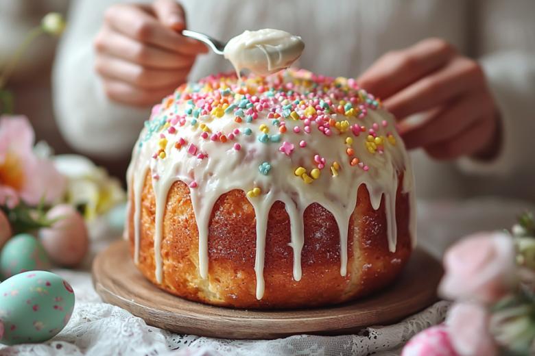 Как приготовить простую глазурь для кулича