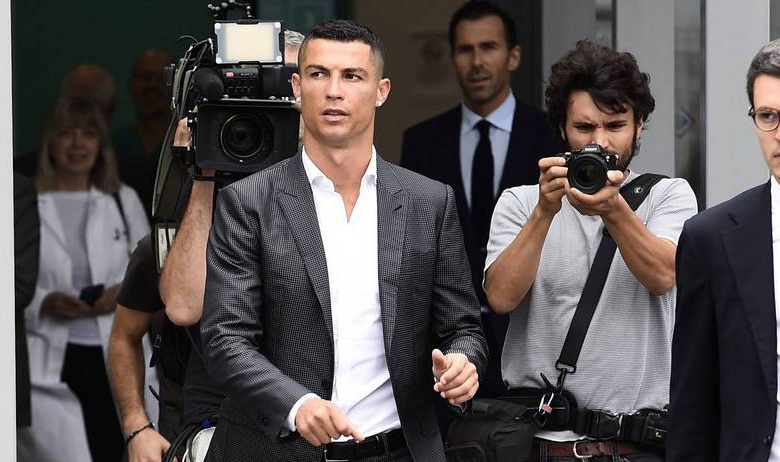 Португальский форвард Криштиану Роналду