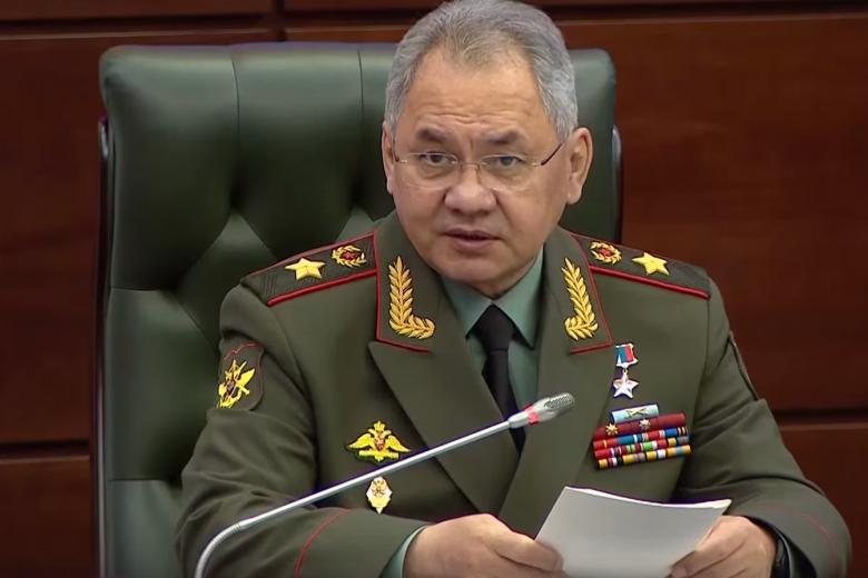 Министр обороны РФ Сергей Шойгу