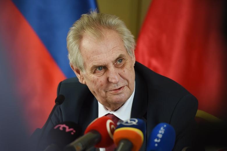 Президент Чехии Милош Земан