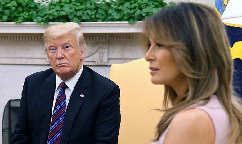 Дональд и Мелания Трамп 
