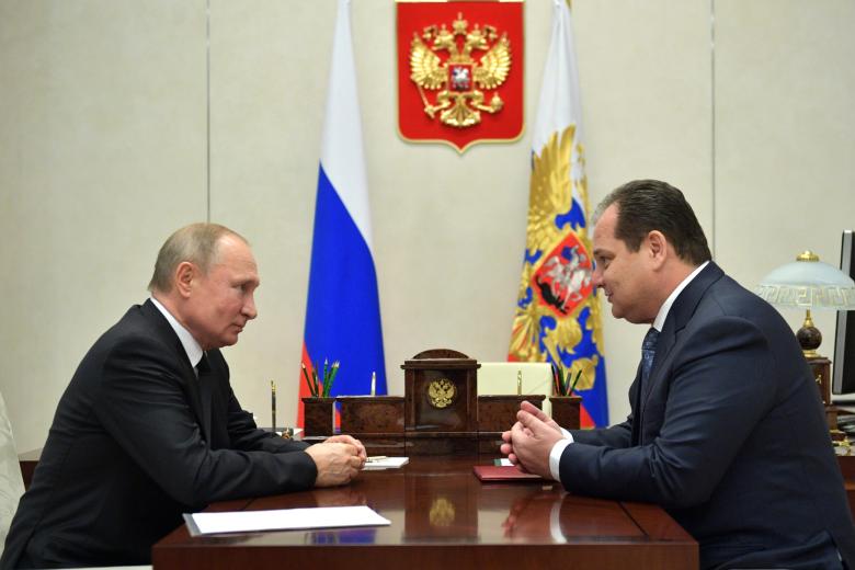 Владимир Путин и Ростислав Гольдштейн