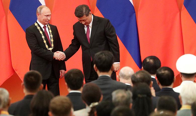 Владимир Путин и Си Цзиньпин