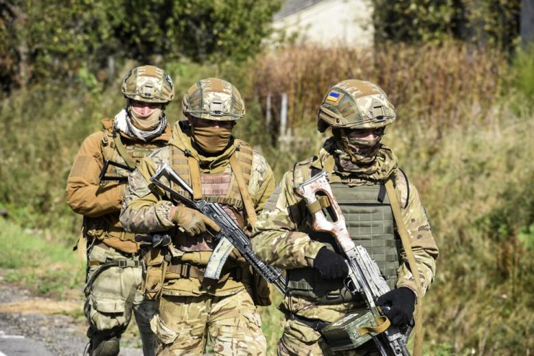 Солдаты Вооружённых сил Украины