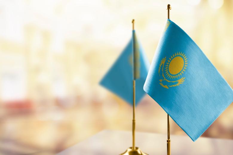 Флаг Казахстана