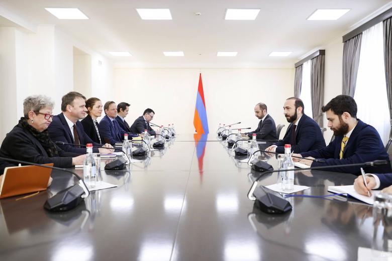 Арарат Мирзоян принял членов миссии по технической оценке ЕС