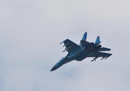 Су-27 сбит в зоне СВО