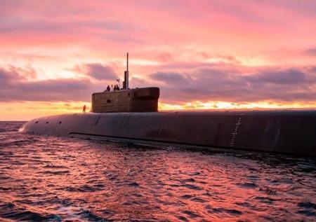 Атомную подлодку «Красноярск» спустили на воду