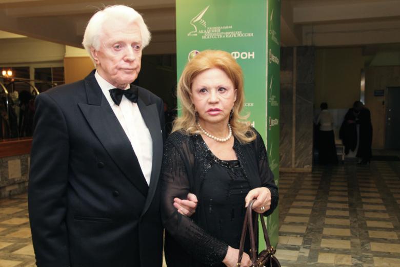 Олег Стриженов и Лионелла Пырьева