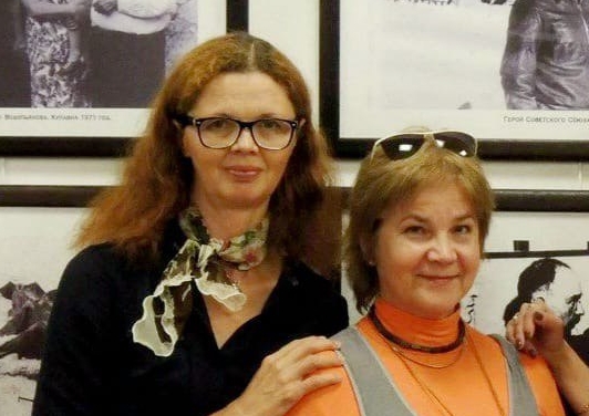 Антонина Саврасова-Абрамова с Ириной Маликовой