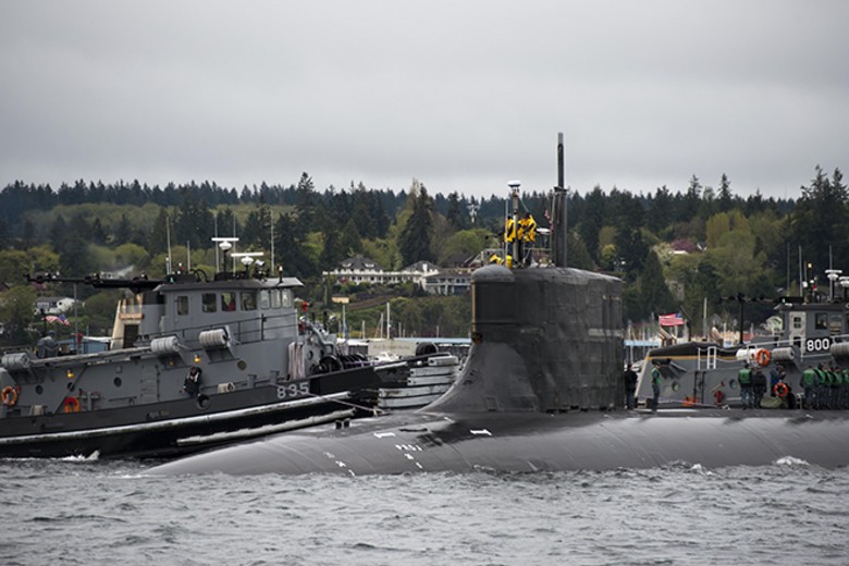 Субмарина класса Seawolf USS Connecticut