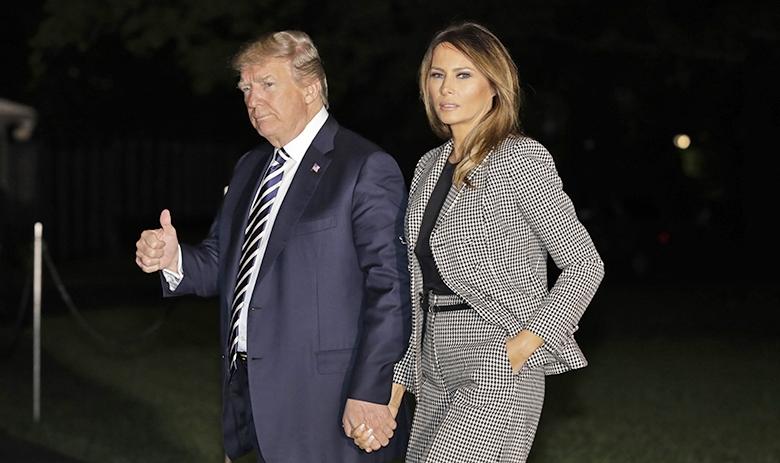 Дональд и Меланья Трамп 