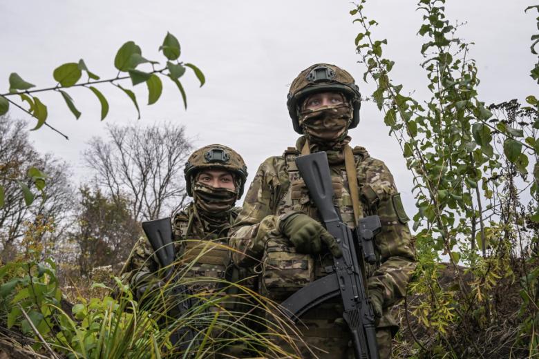 Военнослужащие Вооруженных сил Российской Федерации в зоне боевых действий