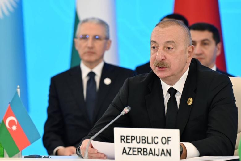 Президент Азербайджана Ильхам Алиев