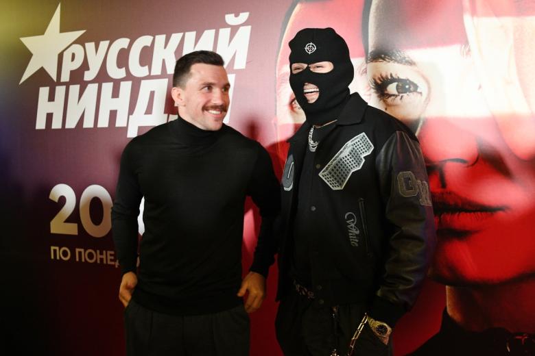 Регбист Василий Артемьев (слева) и рэп-исполнитель Моргенштерн