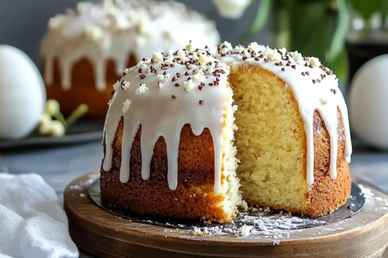 Глазурь для кулича на белке