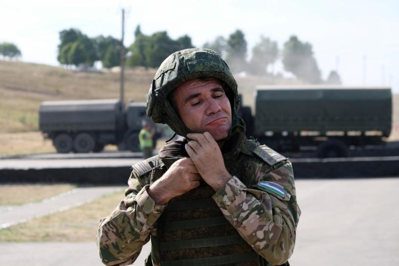 Военнослужащий Узбекистана