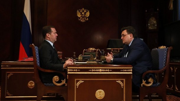 Дмитрий Медведев и Константин Чуйченко