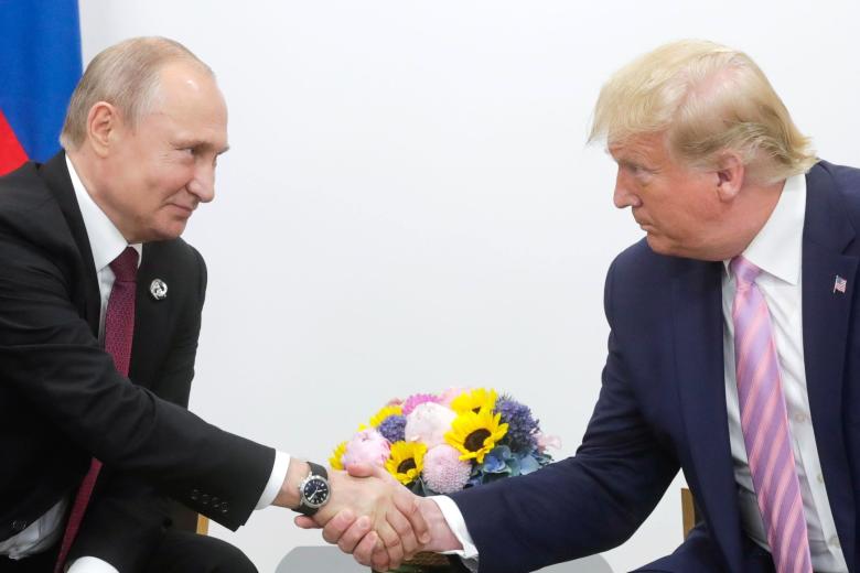 Владимир Путин и Дональд Трамп