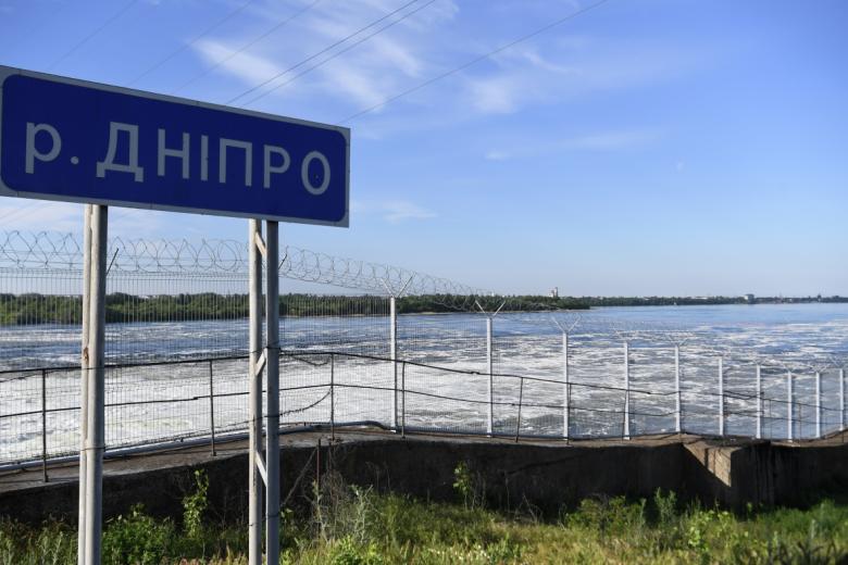 Каховская ГЭС имени П. С. Непорожнего в Херсонской области