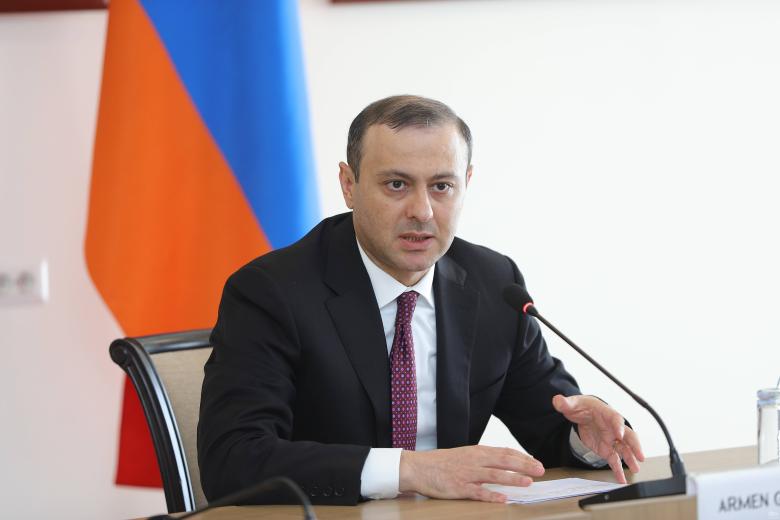 Секретарь Совбеза Армении Армен Григорян