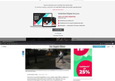 Google Chrome позволяет обходить пэйволл на сайтах