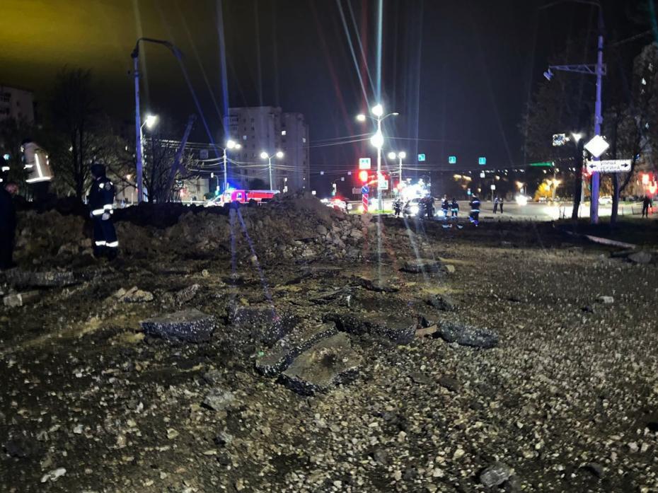 Последствия взрыва в Белгороде
