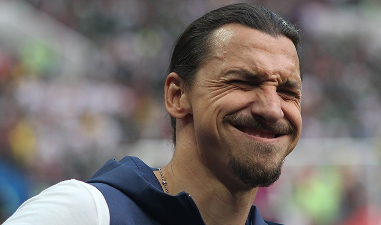 Футболист Златан Ибрагимович