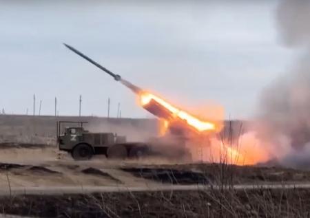 «Торнадо-С» отправил «посылку» в пункт дислокации «Азова»