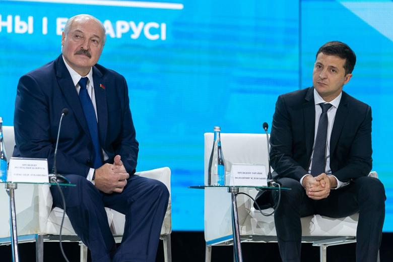 Александр Лукашенко и Владимир Зеленский