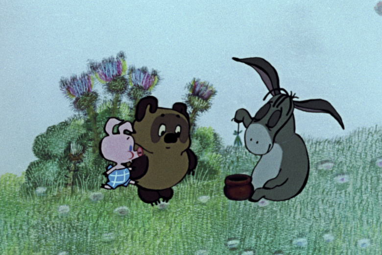«Винни-Пух и день забот», 1972 год, по одноимённой сказке А. Милна. Режиссёр Федор Хитрук