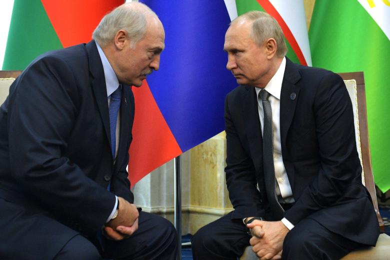 Александр Лукашенко и Владимир Путин