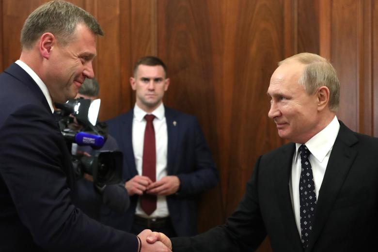 Игорь Бабушкин и Владимир Путин