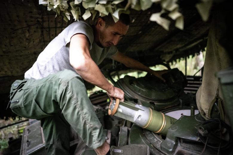Работа танкового экипажа Т-80БВМ